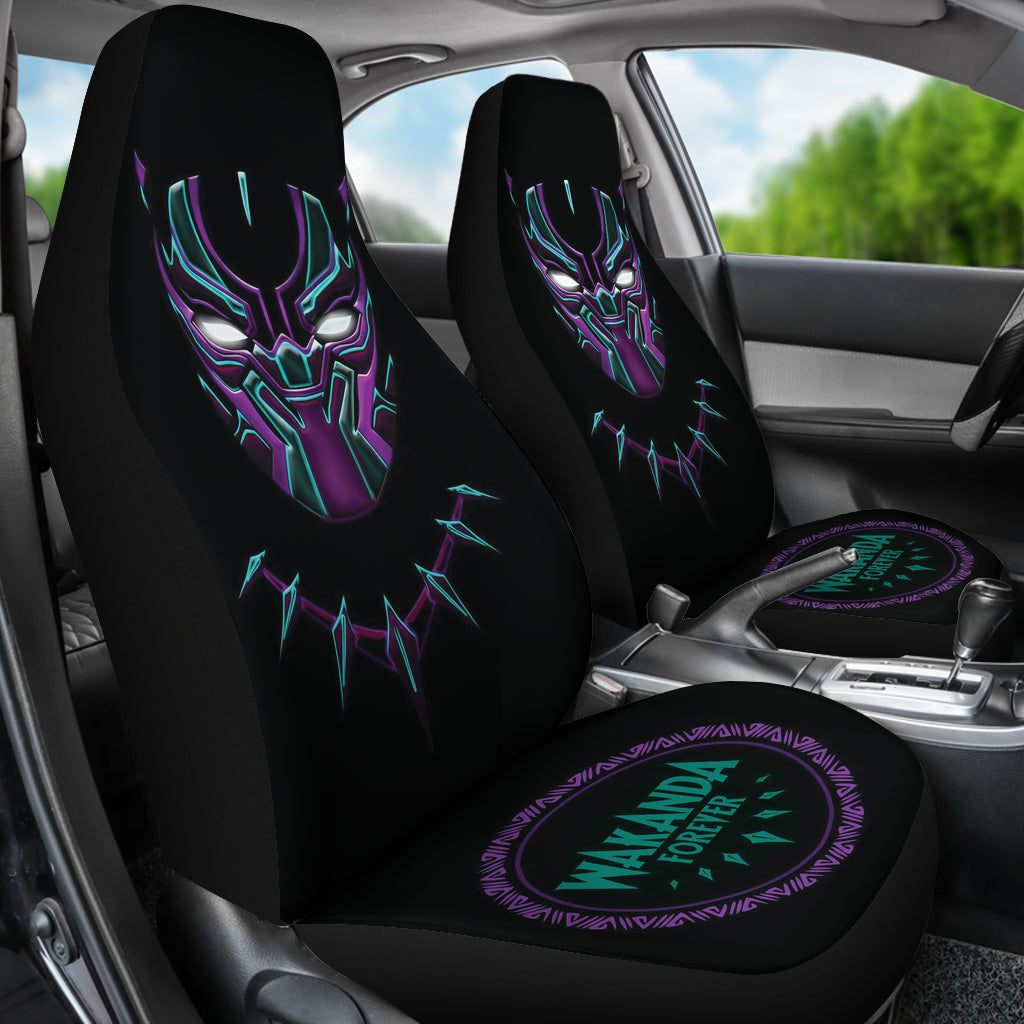 Black Panther Car Seat Covers Car Accessories Ci221103-04