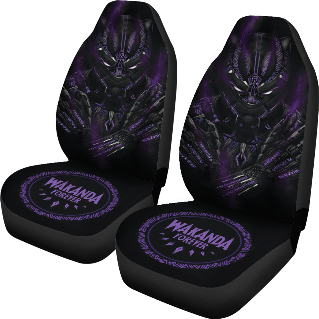 Black Panther Car Seat Covers Car Accessories Ci221103-03