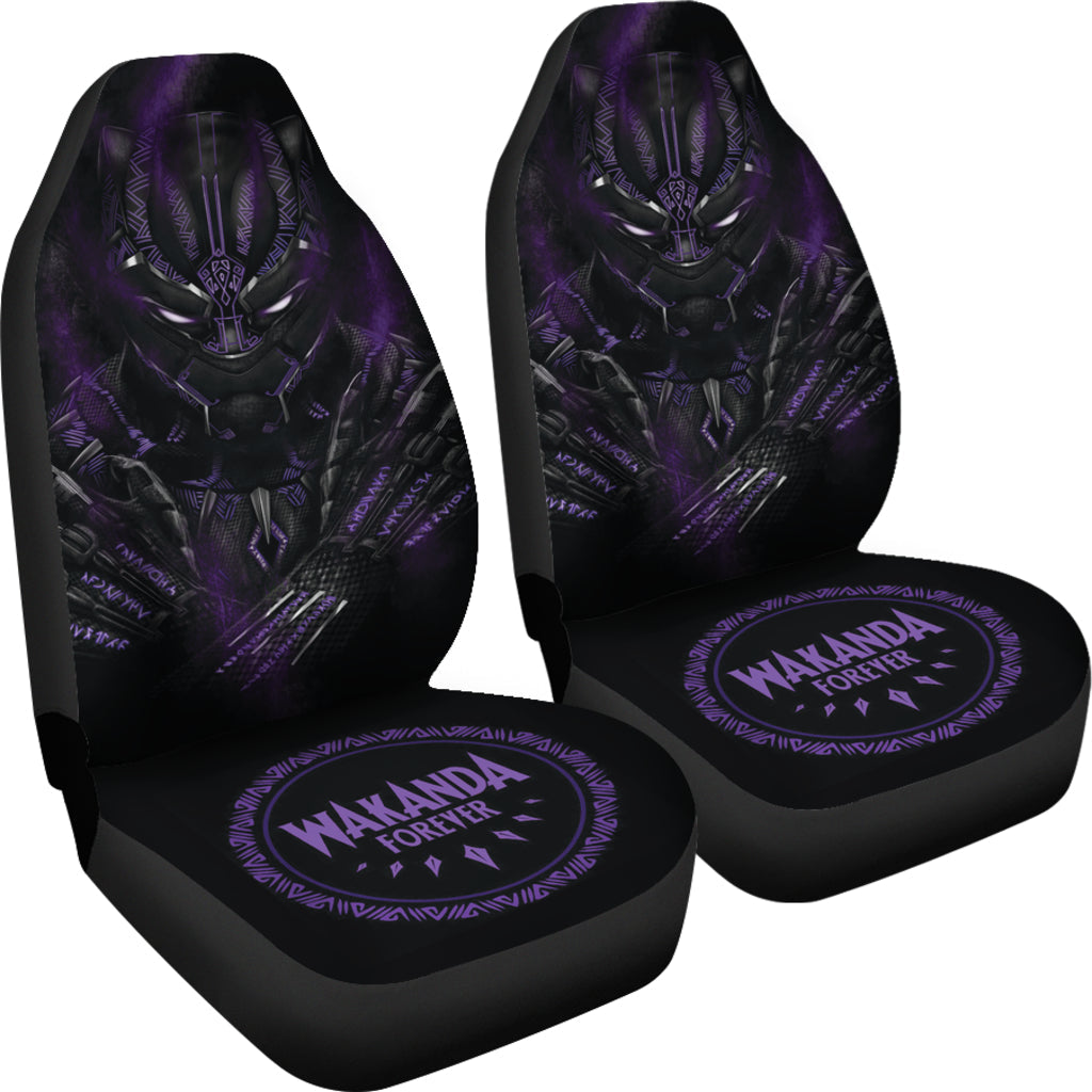 Black Panther Car Seat Covers Car Accessories Ci221103-03