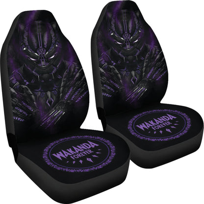 Black Panther Car Seat Covers Car Accessories Ci221103-03