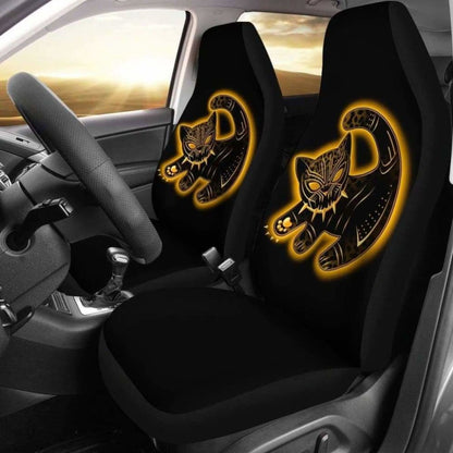 Black Panther Car Seat Covers Universal Fit 051012