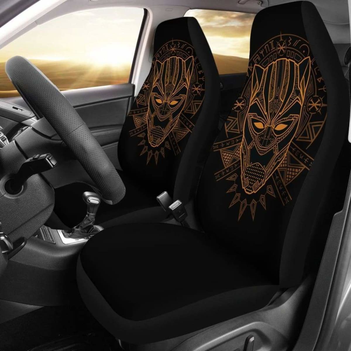 Black Panther 2019 New Car Seat Covers Universal Fit 051012