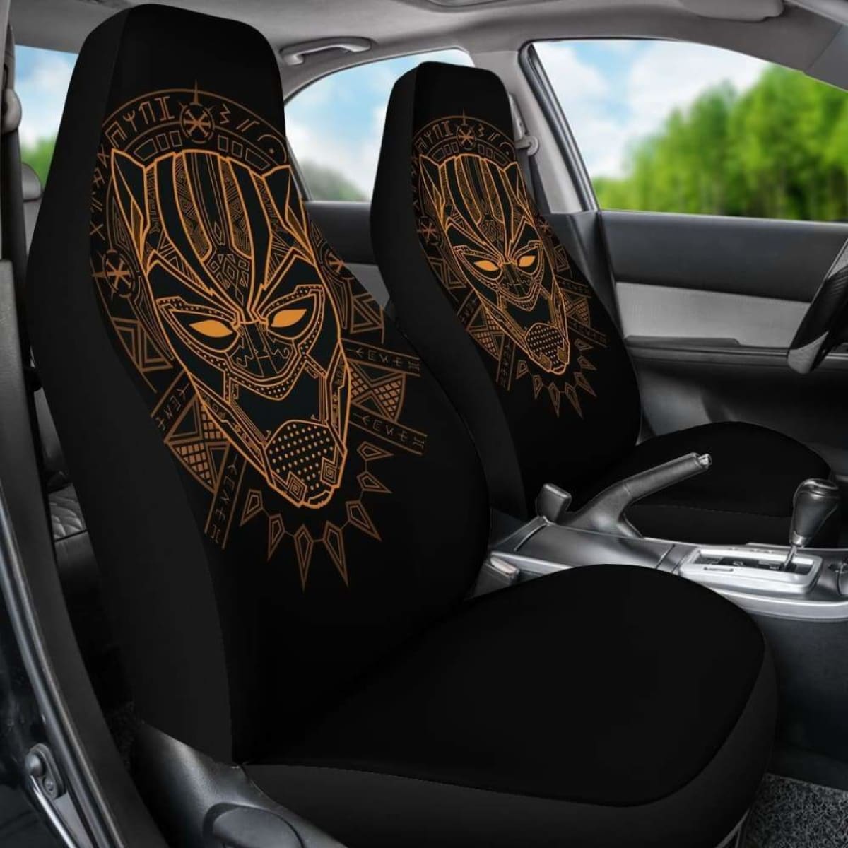 Black Panther 2019 New Car Seat Covers Universal Fit 051012