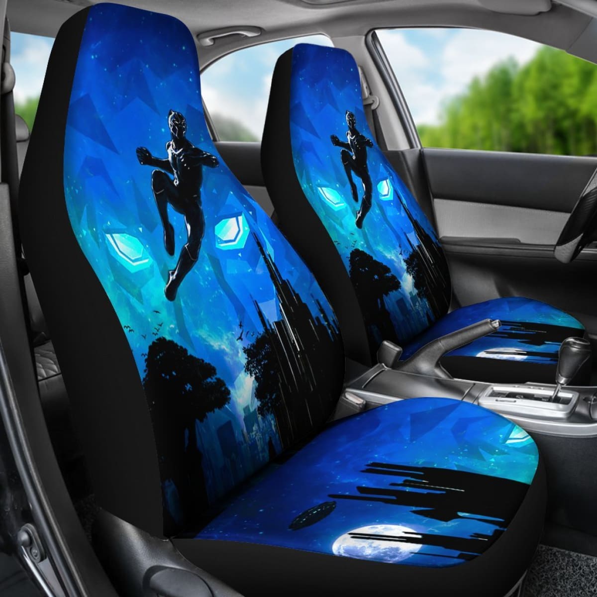 Black Panther Night Seat Covers Amazing Best Gift Ideas 2020 Universal Fit 090505