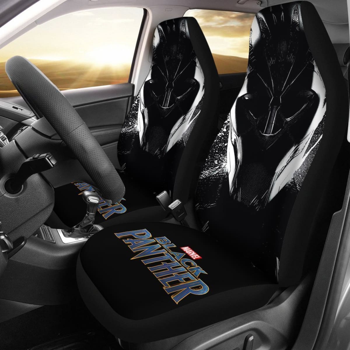 Black Panther Suite Car Seat Covers Nh07 Universal Fit 225721