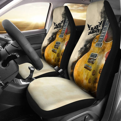 Black Sabbath Car Seat Covers Guitar Rock Band Fan Gift Universal Fit 194801