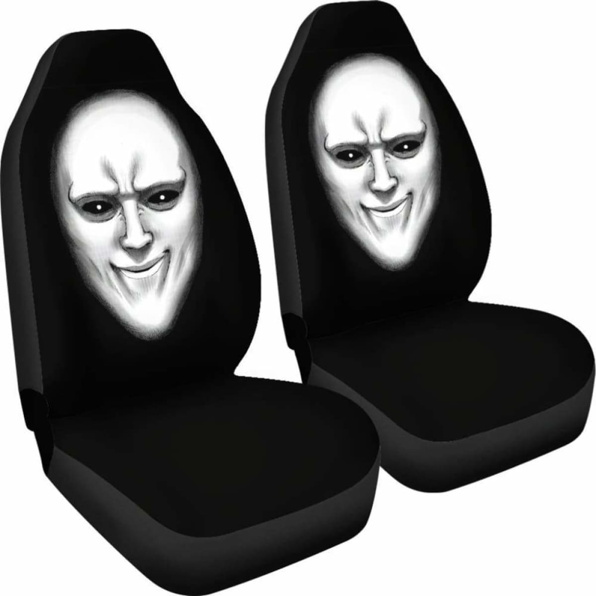 Black Sperm One Punch Man Seat Covers 101719 Universal Fit