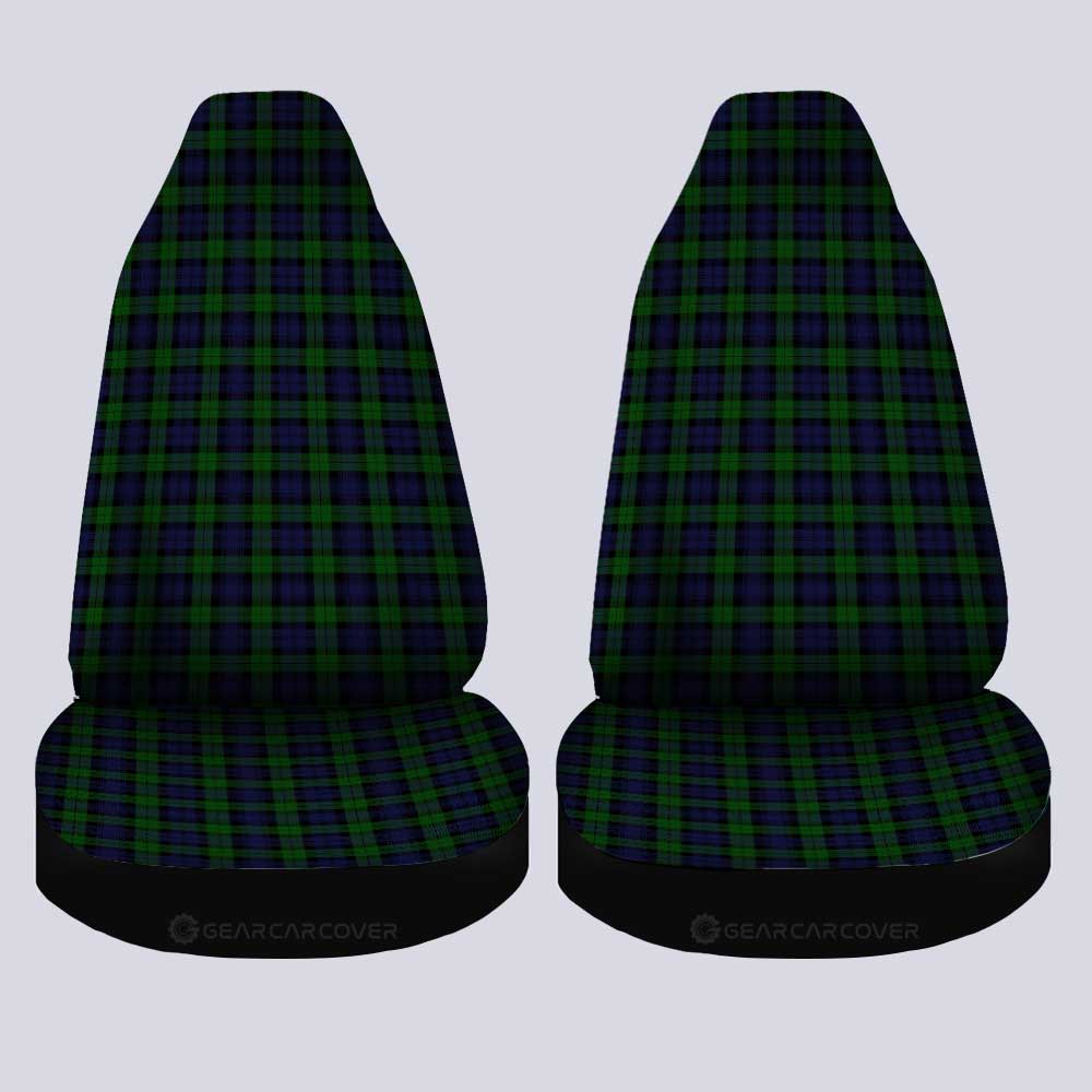 Black Watch Car Seat Covers Custom Tartan Car Accessories