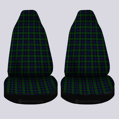 Black Watch Car Seat Covers Custom Tartan Car Accessories