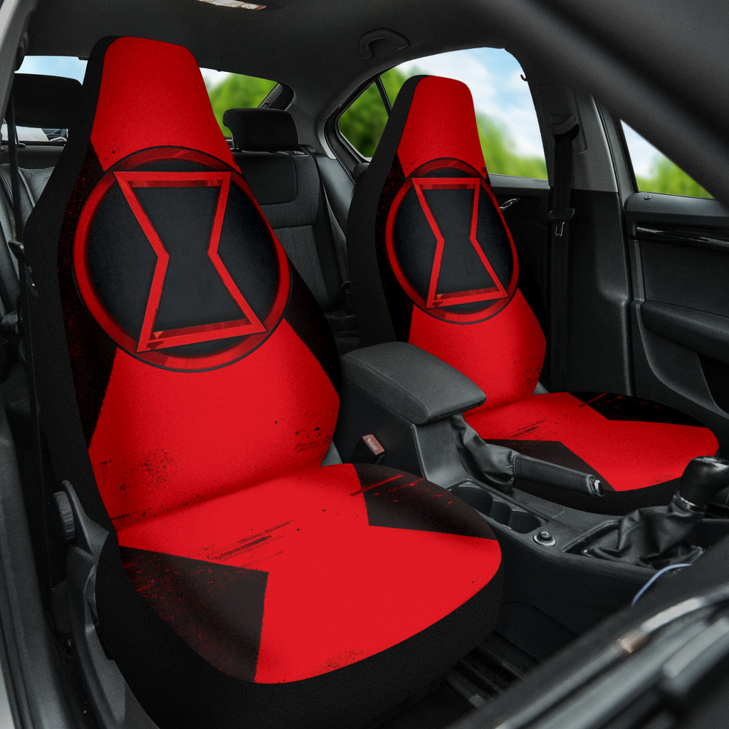 Black Widow Natasha Car Seat Covers Car Accessories Ci220526-04