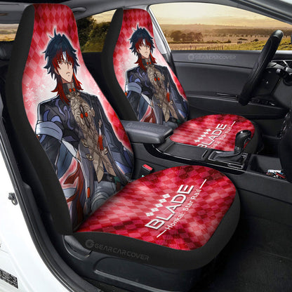 Blade Car Seat Covers Custom Honkai Star Rail Car Accessories
