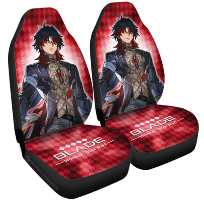 Blade Car Seat Covers Custom Honkai Star Rail Car Accessories