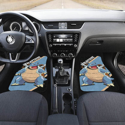 Blastoise Car Floor Mats Custom Anime Car Interior Accessories