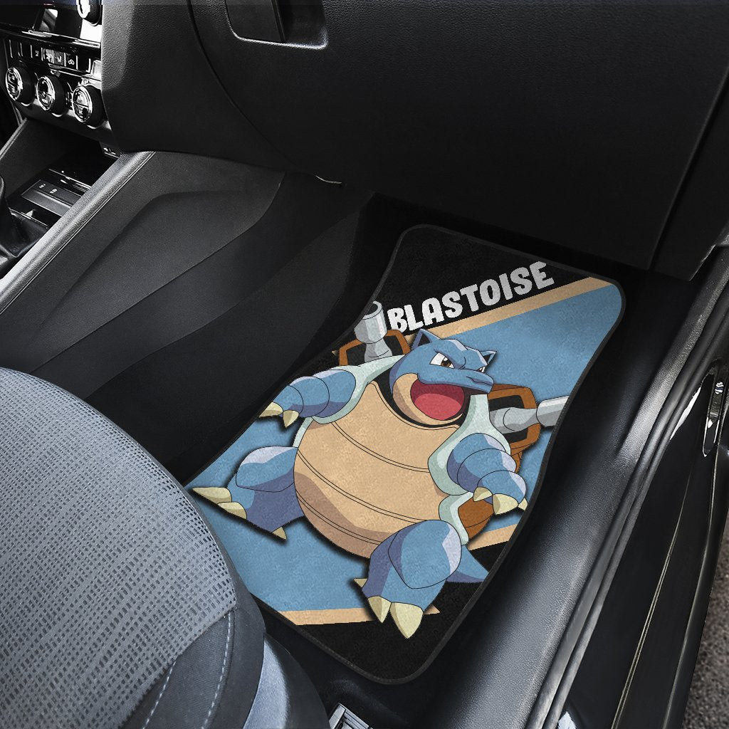 Blastoise Car Floor Mats Custom Anime Car Interior Accessories
