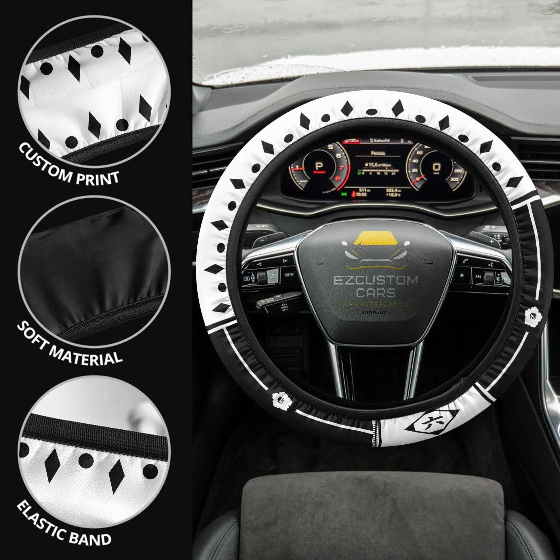 Bleach 6th Division Steering Combat Division Wheel Cover