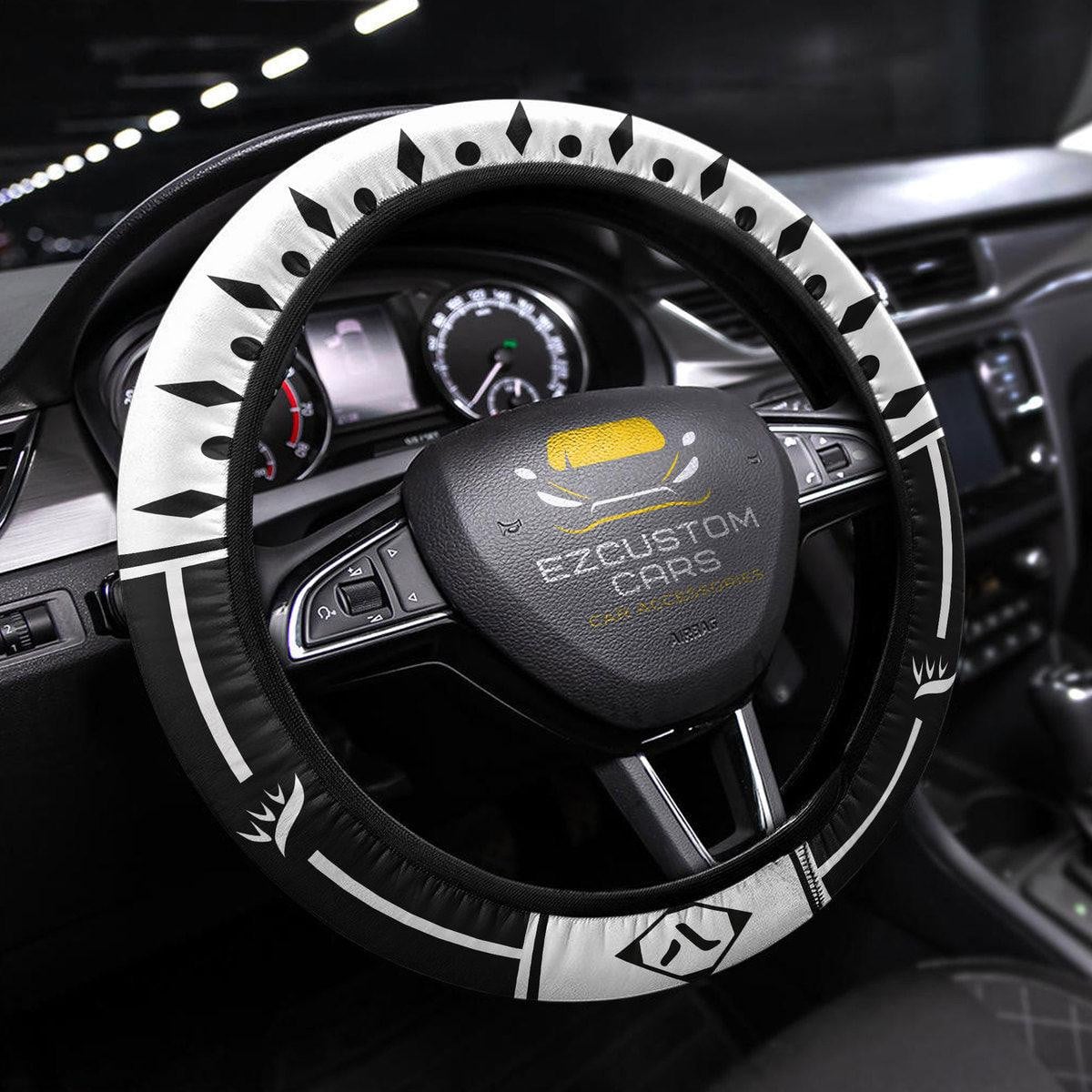 Bleach 8th Division Special Forces Steering Wheel Cover