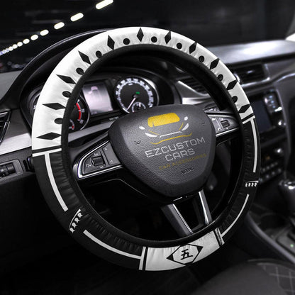 Bleach Fifth Division Symbols Anime Steering Wheel Cover Anime Car Accessories