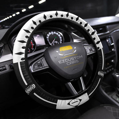 Bleach First Division Symbols Anime Steering Wheel Cover Custom Anime Car Accessories