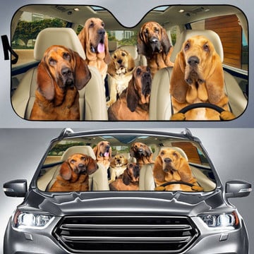 Bloodhound All Over Printed 3D Sun Shade