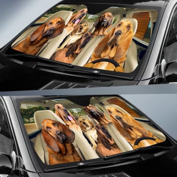 Bloodhound All Over Printed 3D Sun Shade