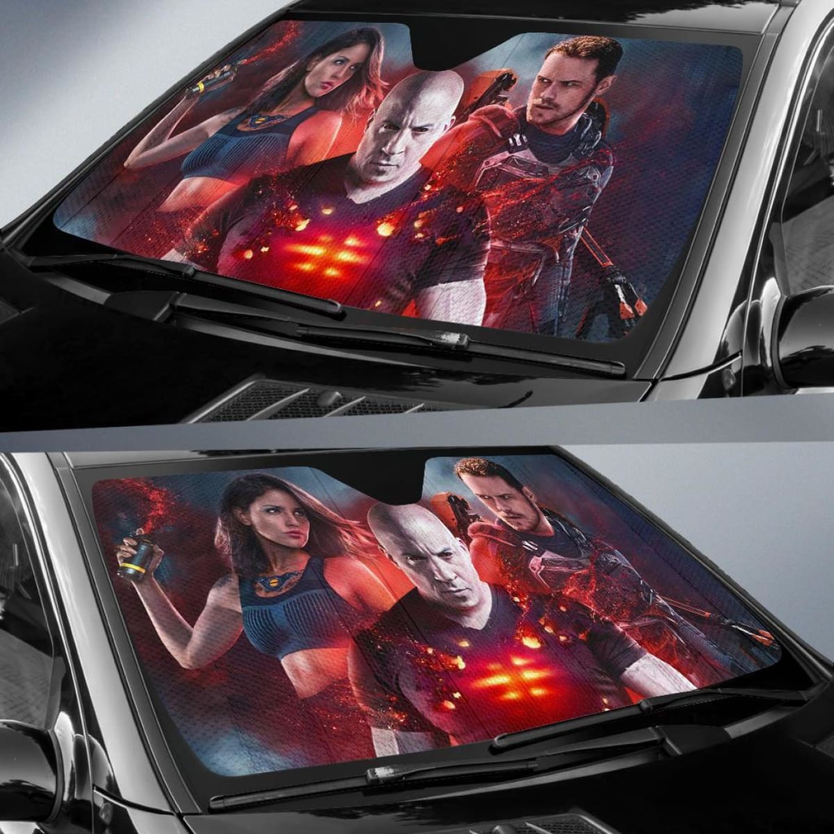 Bloodshot Movie 2020 Sunshade Universal Fit 225311