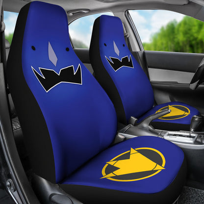Blue Dino Thunder Power Rangers Car Seat Covers