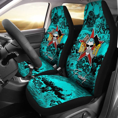 Blue Franky One Piece Car Seat Covers Lt03 Universal Fit 225721