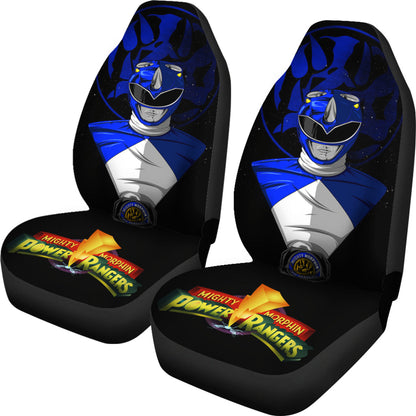 Blue New Mighty Morphin Power Rangers Car Seat Covers