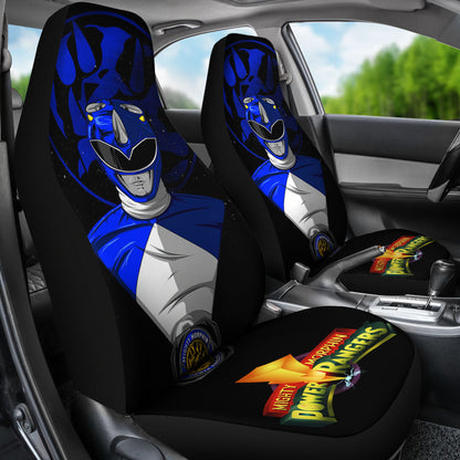 Blue New Mighty Morphin Power Rangers Car Seat Covers