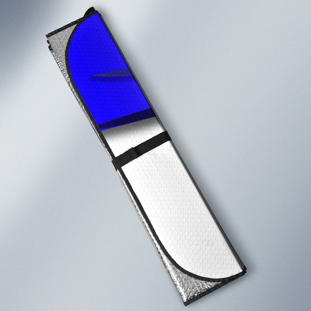 Blue Unwelcome Car Eyes Sun Shade Custom Car Accessories