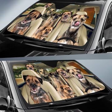 Border Terrier All Over Printed 3D Sun Shade