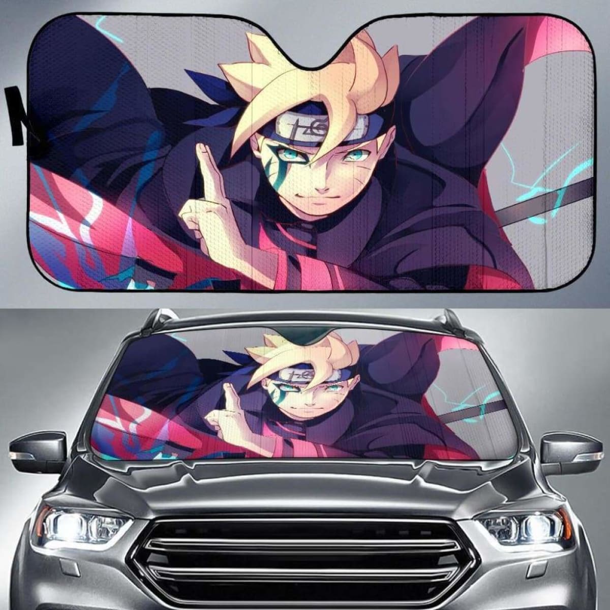 Boruto Auto Sun Shades 918b Universal Fit