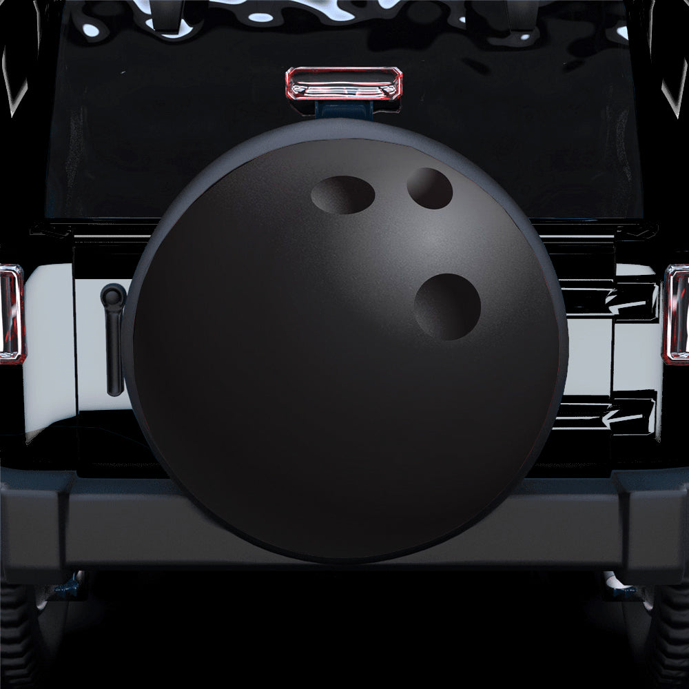Bowling Ball Back Car Spare Tire Cover
