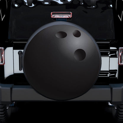 Bowling Ball Back Car Spare Tire Cover