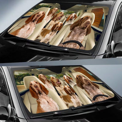 Bracco Italia Car All Over Printed 3D Sun Shade