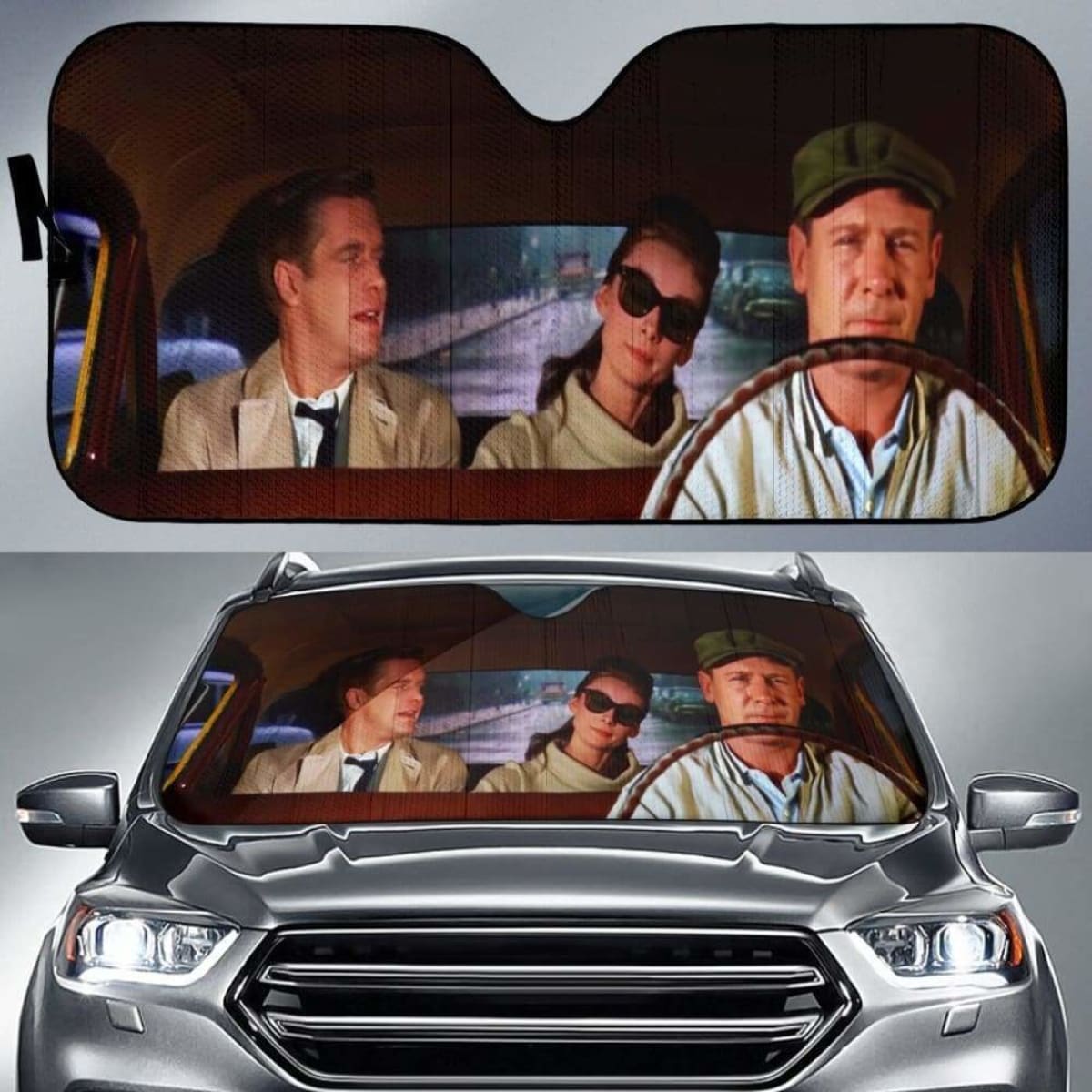 Breakfast At Tiffany's Auto Sun Shade 918b Universal Fit
