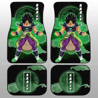 Broly Car Floor Mats Custom Anime Dragon Ball Car Accessories