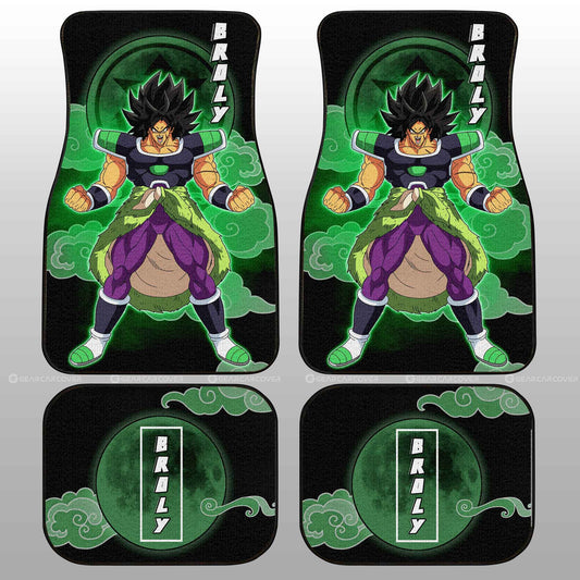 Broly Car Floor Mats Custom Anime Dragon Ball Car Accessories