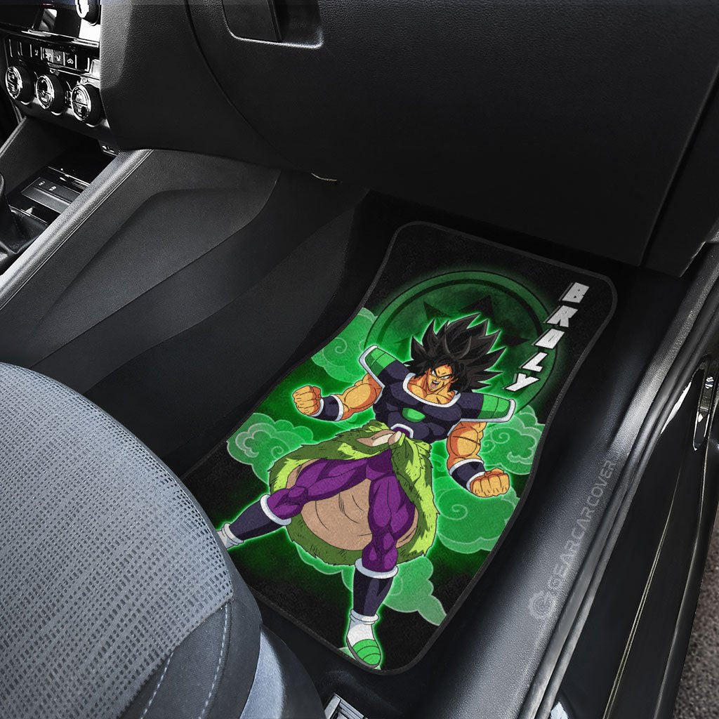 Broly Car Floor Mats Custom Anime Dragon Ball Car Accessories