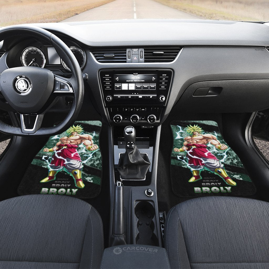 Broly Car Floor Mats Custom Anime Dragon Ball Car Accessories