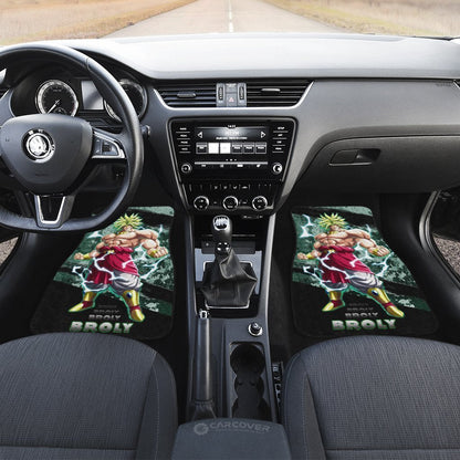 Broly Car Floor Mats Custom Anime Dragon Ball Car Accessories