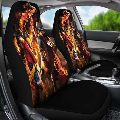 Brothers Luffy One Piece Car Seat Covers Universal Fit 051312