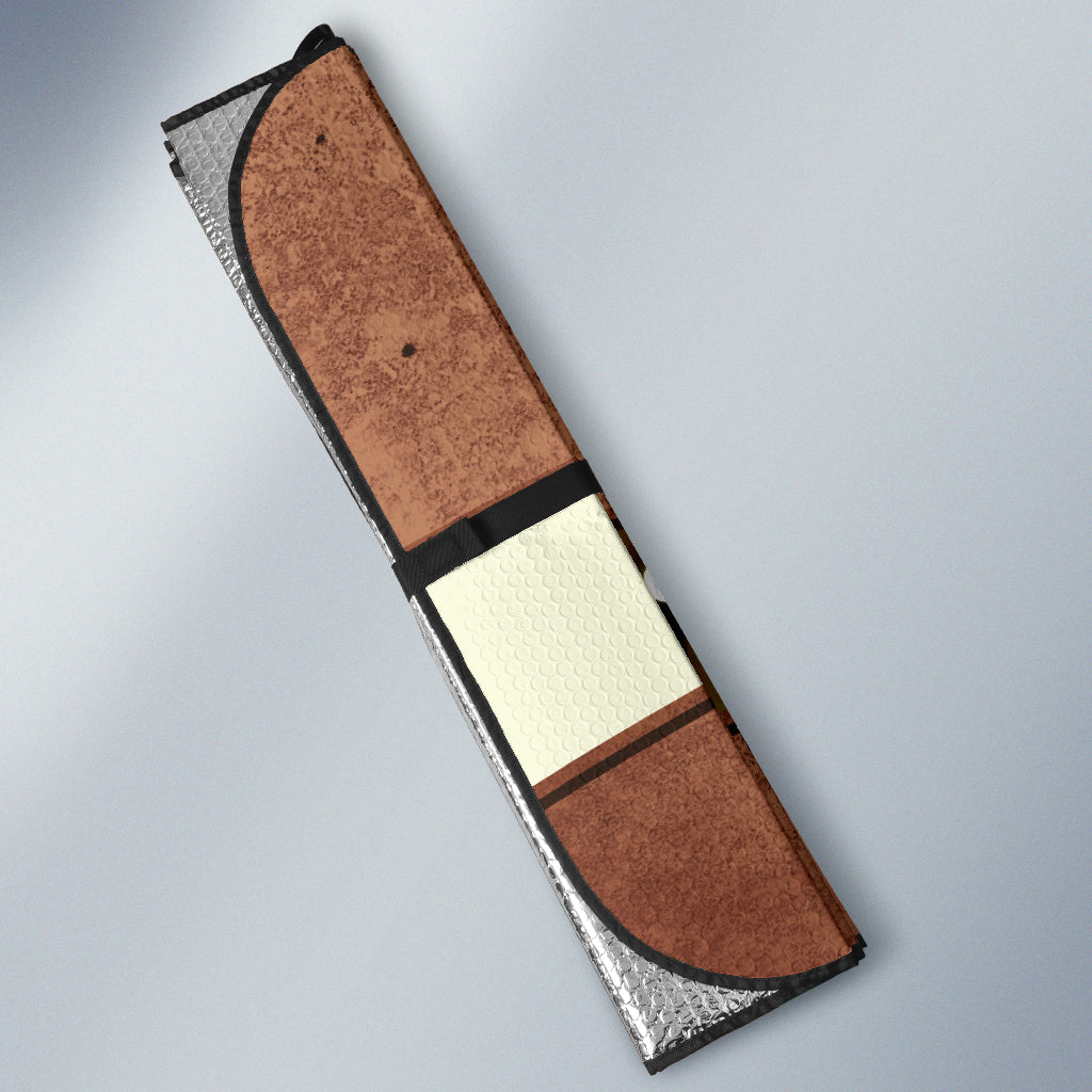 Brown Eyes Car Auto Sunshades