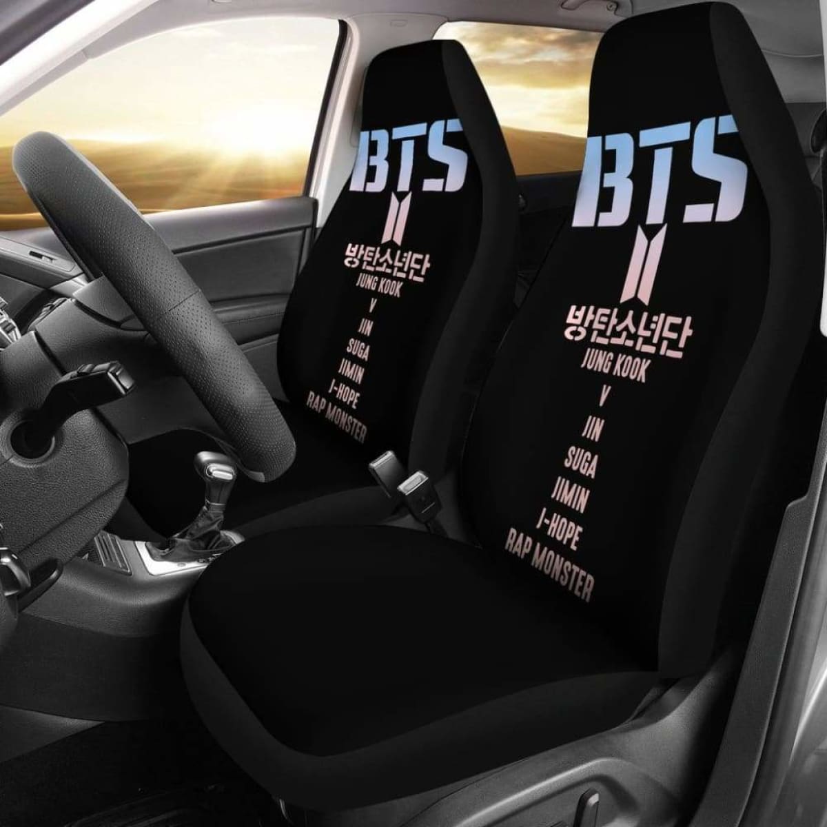 Bts Car Seat Covers Universal Fit 051012