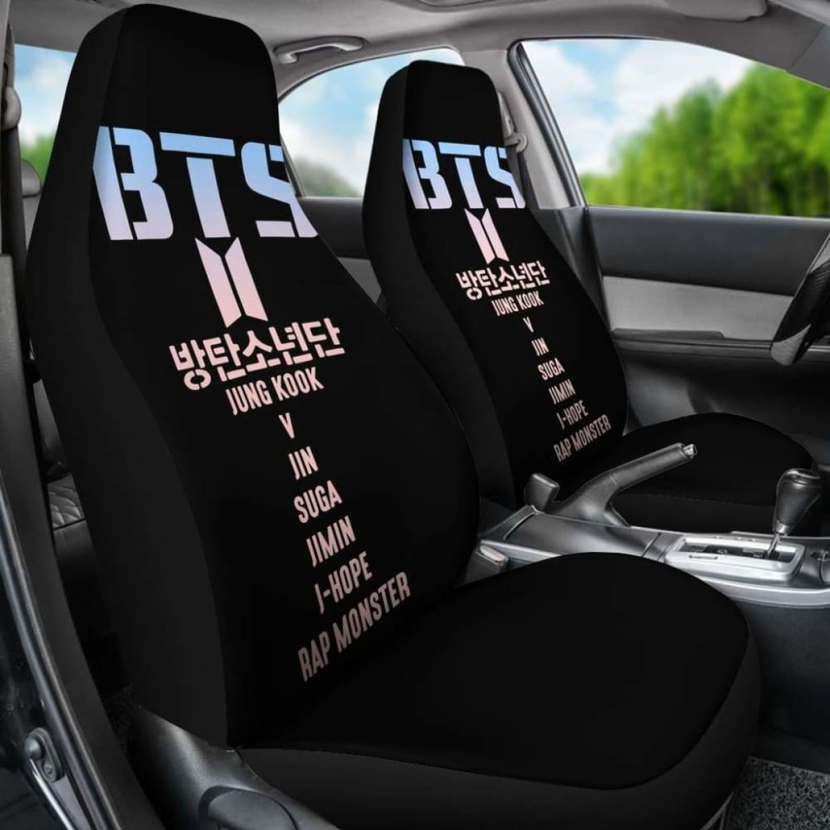 Bts Car Seat Covers Universal Fit 051012