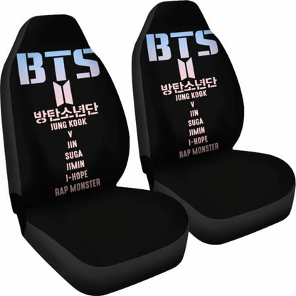 Bts Car Seat Covers Universal Fit 051012