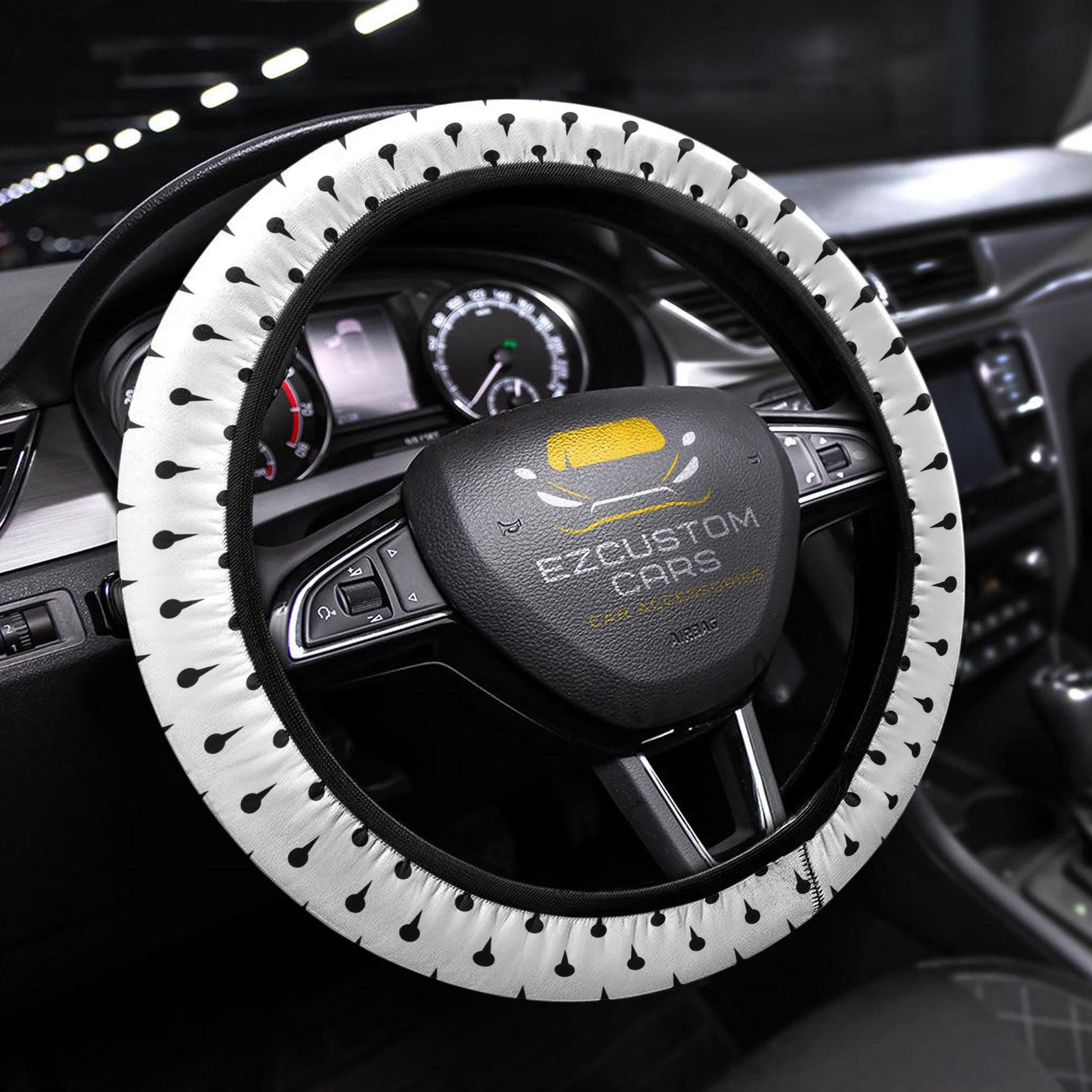 Bucciarati Patterns Anime Steering Wheel Cover Custom Jojo Bizzare Adventure Anime Car Accessories