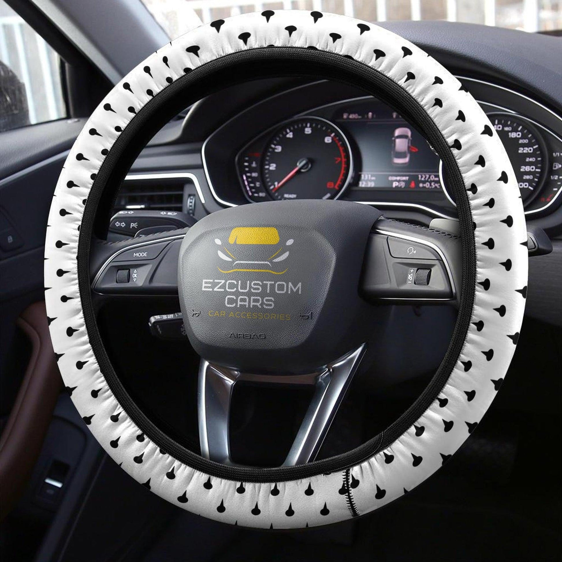 Bucciarati Patterns Anime Steering Wheel Cover Custom Jojo Bizzare Adventure Anime Car Accessories
