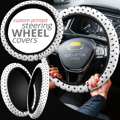 Bucciarati Patterns Anime Steering Wheel Cover Custom Jojo Bizzare Adventure Anime Car Accessories