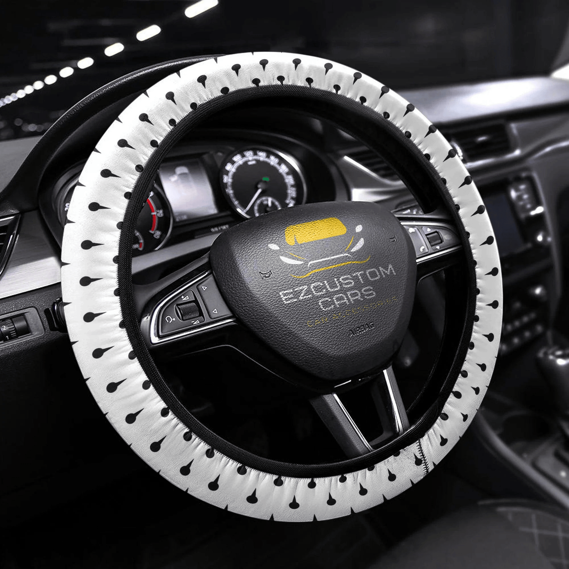 Bucciarati Patterns Anime Steering Wheel Cover Custom Jojo Bizzare Adventure Anime Car Accessories